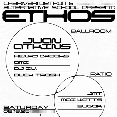 Image: Charivari Detroit EVERYWHERE - Ethos - Juan Atkins