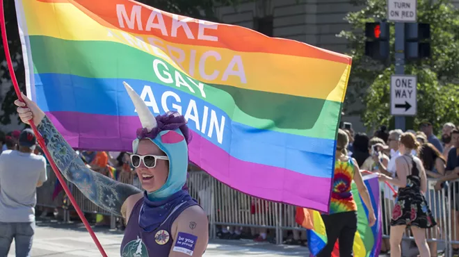 Image: Chase the rainbow at the seventh annual Ferndale Pride