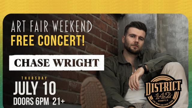 Image: CHASE WRIGHT - FREE CONCERT