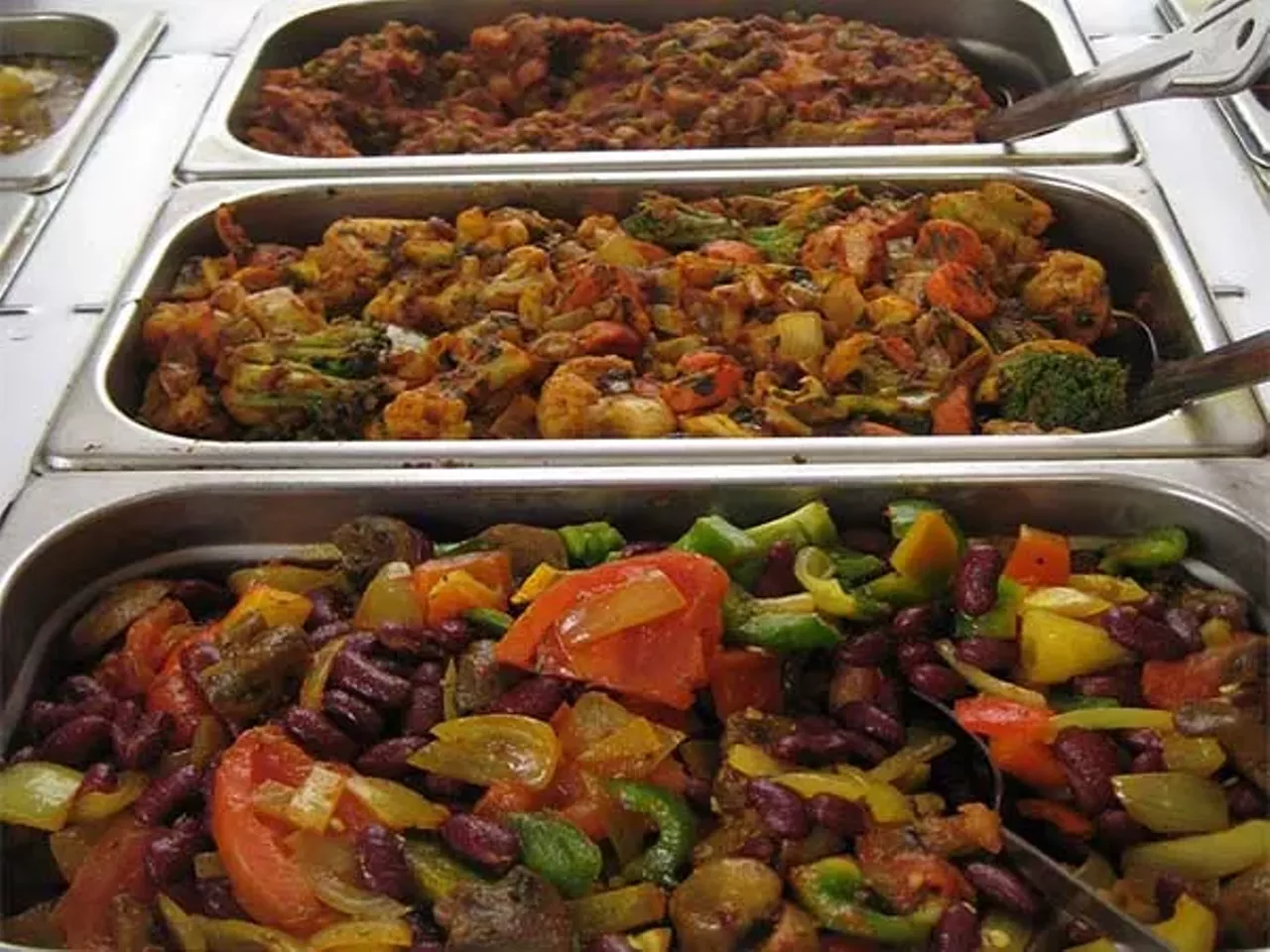Come to Earthen Jar to enjoy mostly-vegan, buffet-style, eat-by-the-pound cuisine. Not only is it cheap, but it is great food made with local ingredients- including dairy from Calder's. 311 S Fifth Ave., Ann Arbor; 734-327-9464.