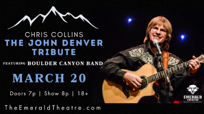 Image: Chris Collins & Boulder Canyon &ndash; John Denver Musical Experience