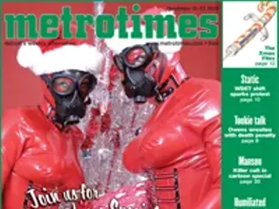 Image: Christmas with the rubber couple