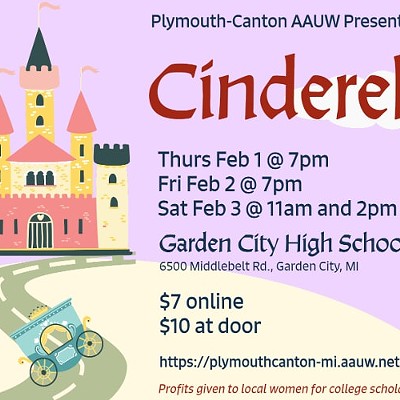 Cinderella ~ presented by Plymouth Canton AAUW