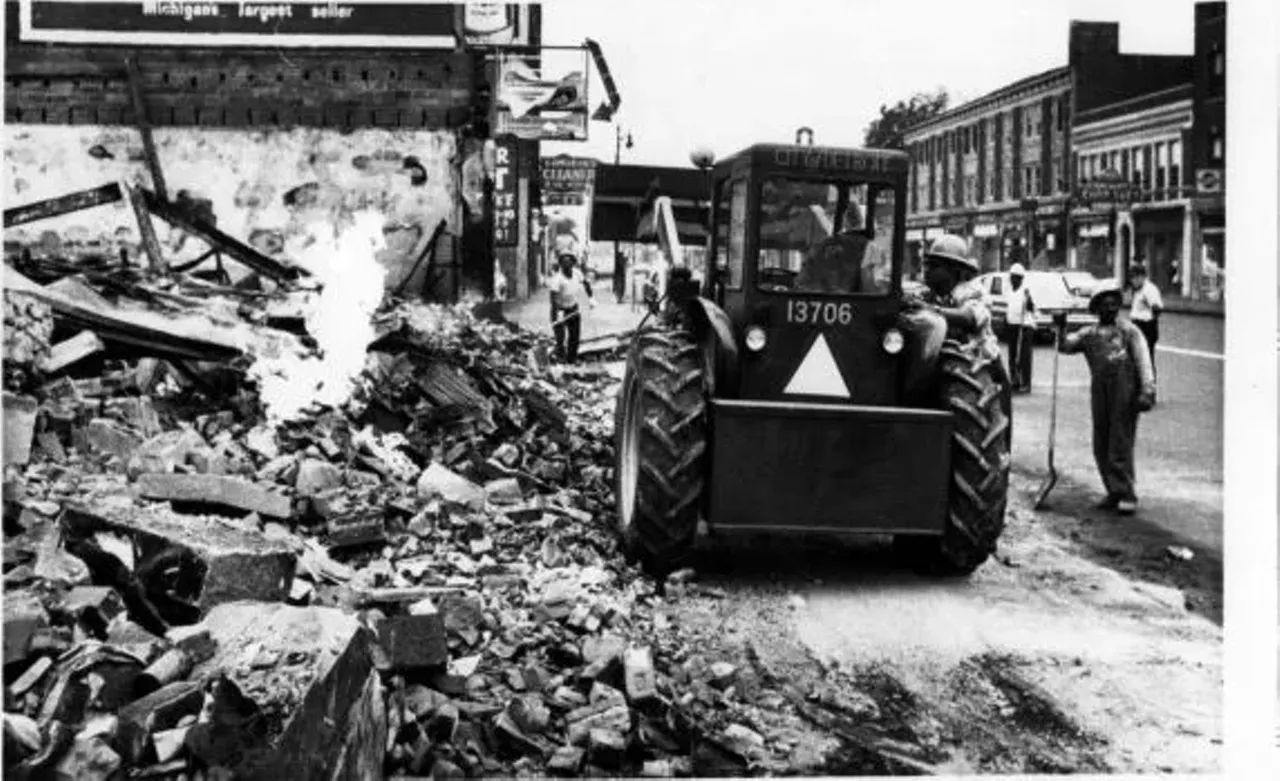 Just a few days after the riots ended, city crews began work to clean up demolished and fire damaged buildings. According to official tallies, the riots displaced 388 families and destroyed 412 buildings beyond repair.