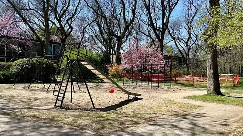 Residents are worried about children playing near the steam infrastructure.