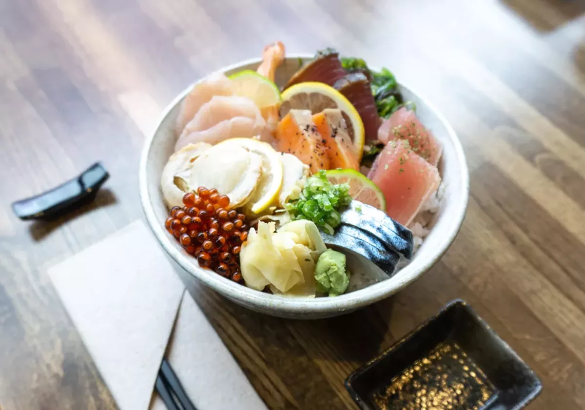 Image: “I like to do Japanese food using local ingredients,” says Hajime Sato, Sozai’s chef-owner.