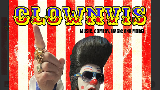 Image: Clownvis Presley with Vlad‘s Skeletal Circus