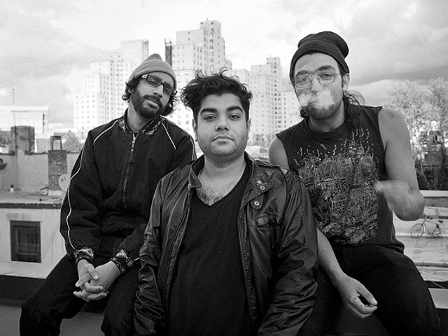 Das boys: (From left) Vazquez, Suri and Kondabolu.
