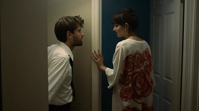 Cooper Raiff and Dakota Johnson in Cha Cha Real Smooth.