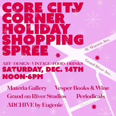 Image: Core City Corner Holiday Shopping Spree
