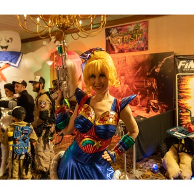 Cosplayers attend Astronomicon