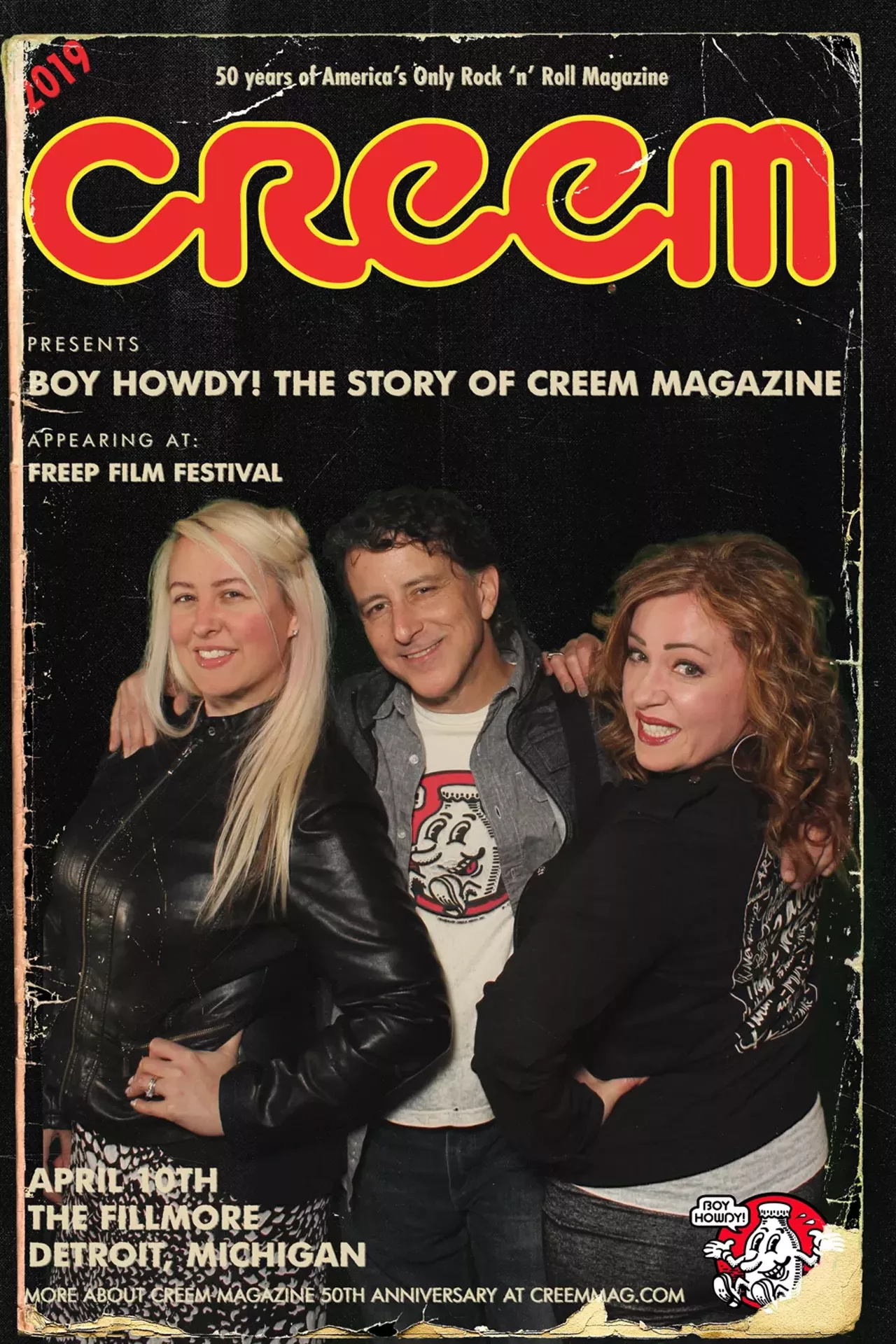 Image: 'Creem' doc premiere let attendees be on the cover of 'America's Only Rock 'n' Roll Magazine'