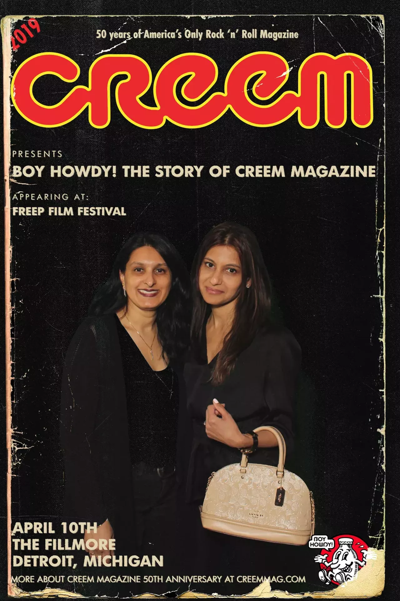 Image: 'Creem' doc premiere let attendees be on the cover of 'America's Only Rock 'n' Roll Magazine'