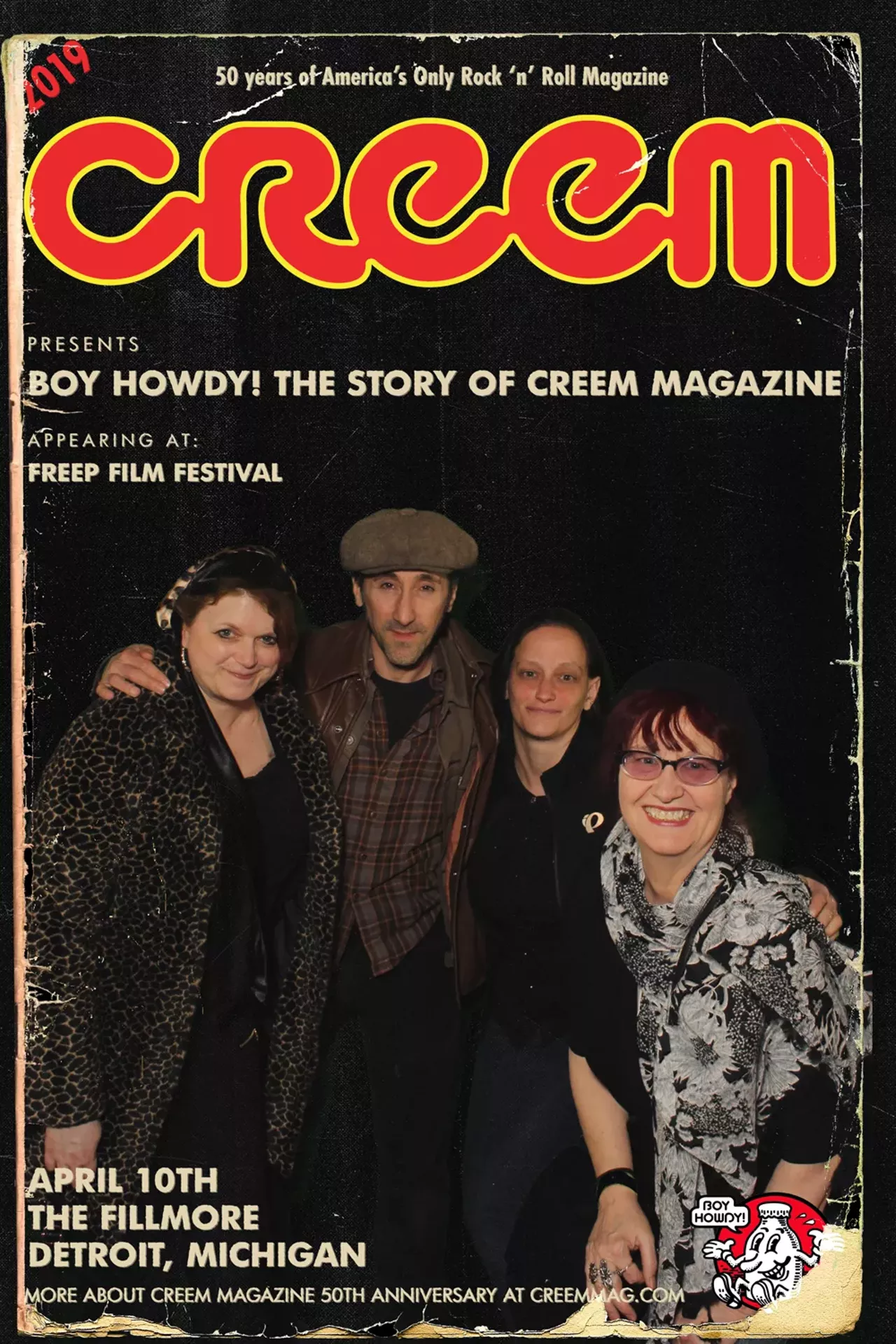 Image: 'Creem' doc premiere let attendees be on the cover of 'America's Only Rock 'n' Roll Magazine'
