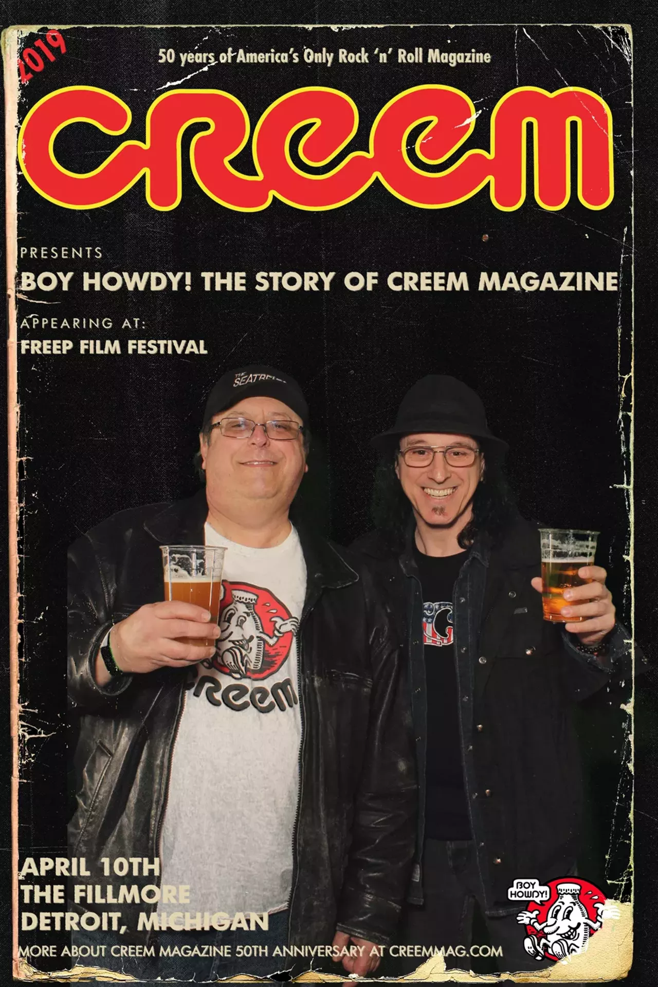 Image: 'Creem' doc premiere let attendees be on the cover of 'America's Only Rock 'n' Roll Magazine'