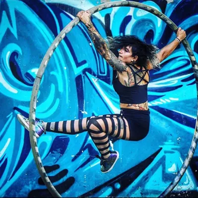Image: Cyr Wheel Workshops at the Lexus Velodrome.