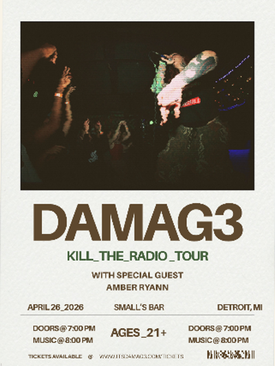 Image: DAMAG3 Kill The Radio Tour with special guest Amber Ryann