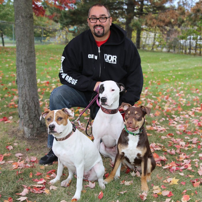 Daniel ‘Hush’ Carlisle of Detroit Dog Rescue