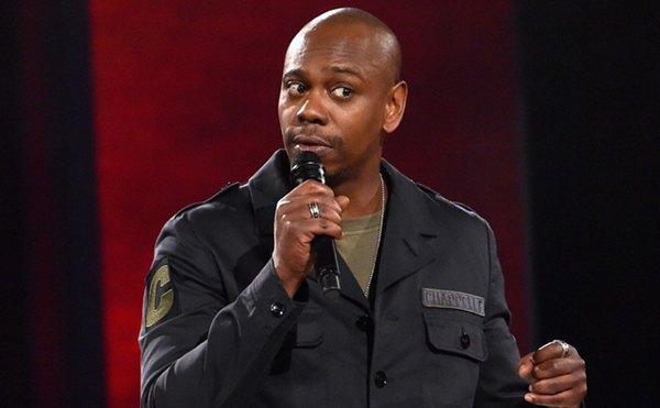 Comedian Dave Chappelle will perform at Saint Andrews Hall on July 11.