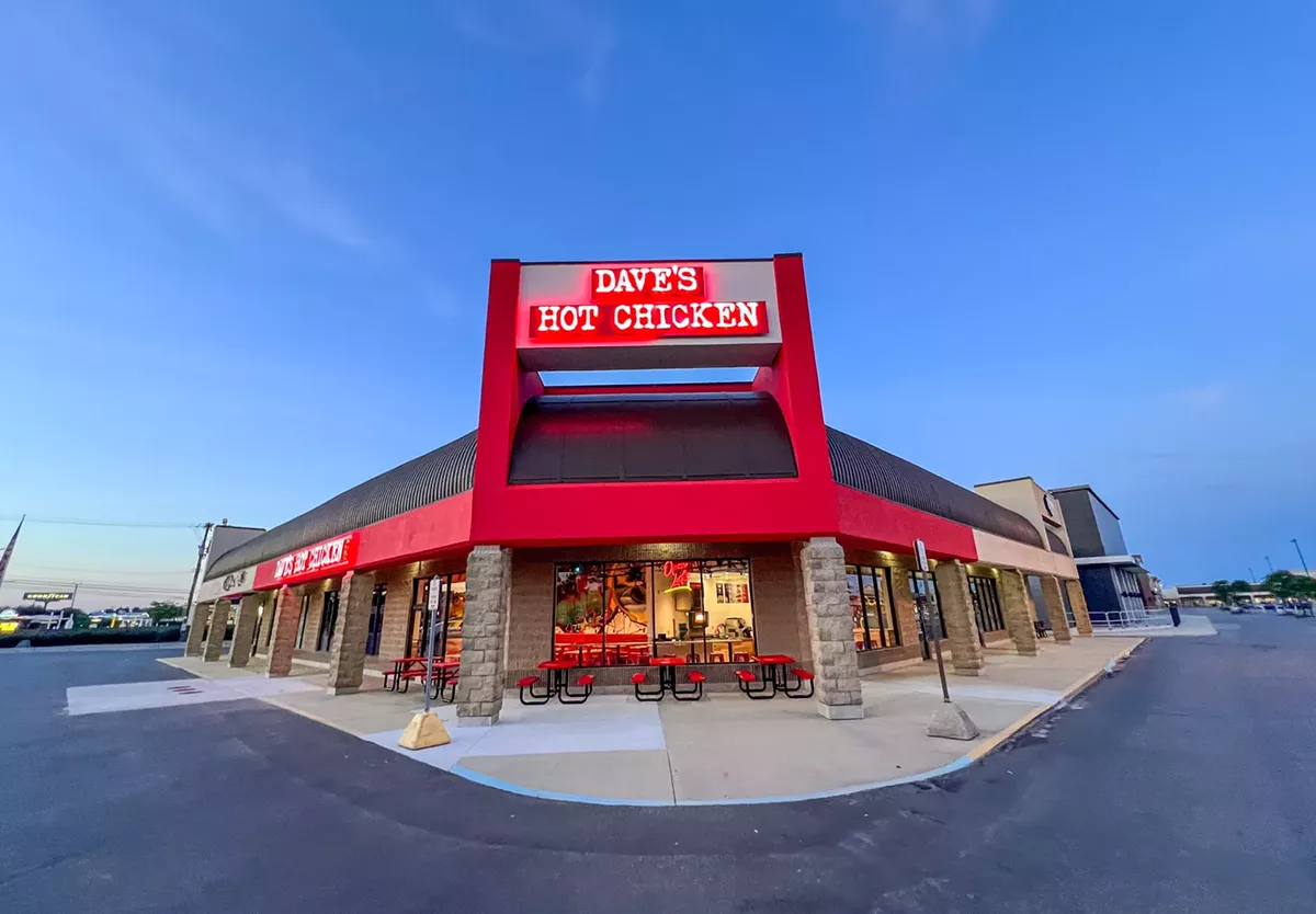 Image: Dave’s Hot Chicken in Shelby Charter Township.