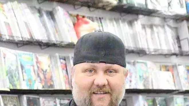 Image: Dennis Barger of Taylor's WonderWorld Comics