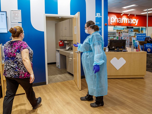 Retail chain CVS Health is offering COVID-19 vaccines at select locations in Michigan, but you have to make your appointment ahead of time.
