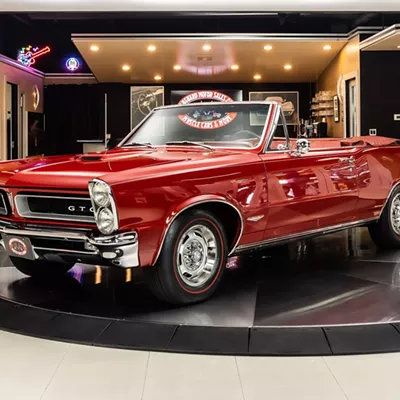 1965 Pontiac GTO Convertible.