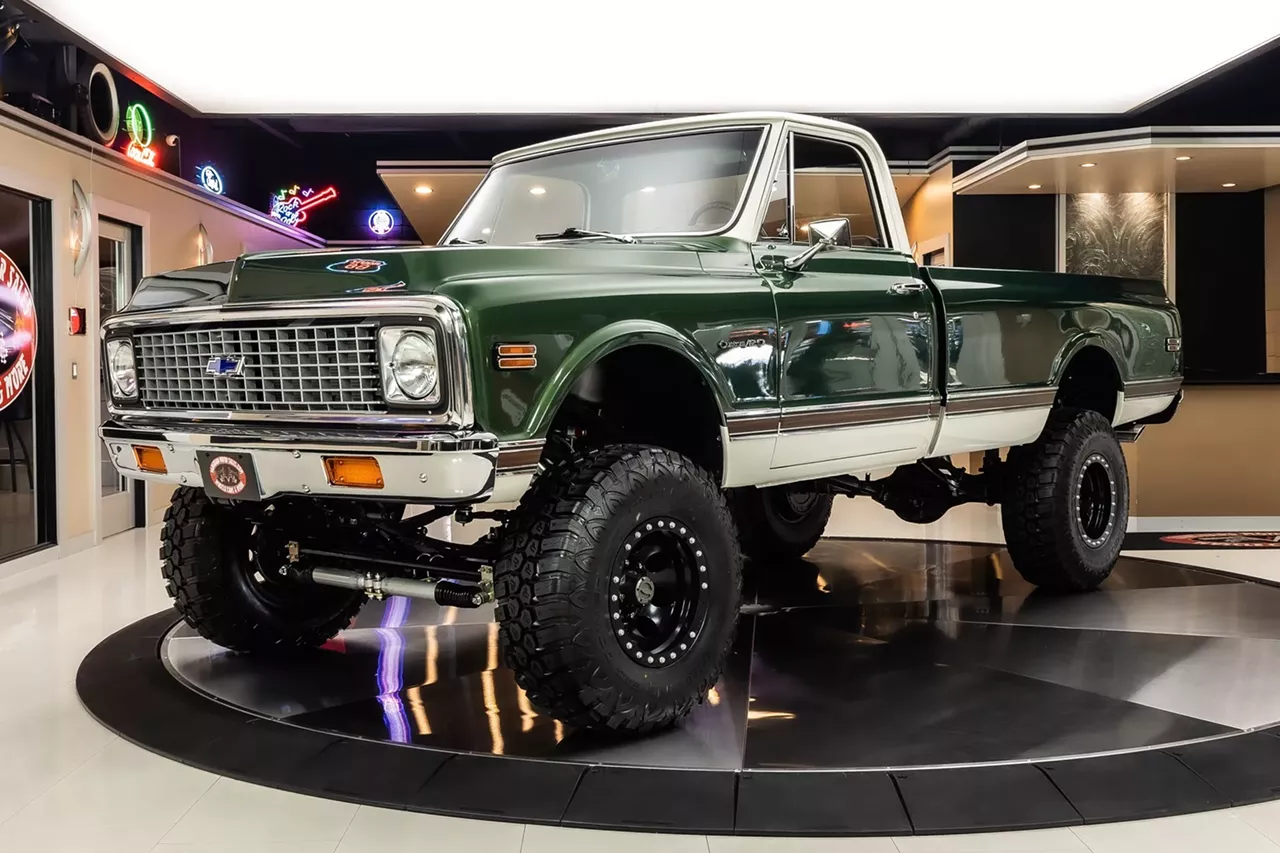 1971 Chevrolet K-20 4x4 Pickup.