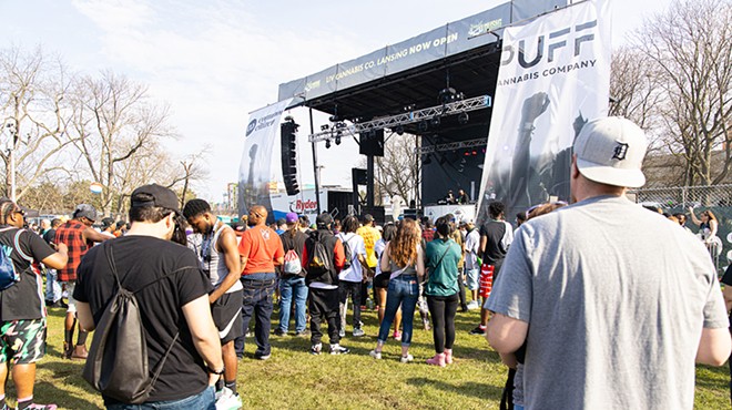 A scene from a previous edition of the 420 Cannabis Music Festival in Lansing.