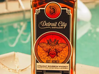 Image: Detroit City Distillery releases limited-edition Hot Honey Bourbon