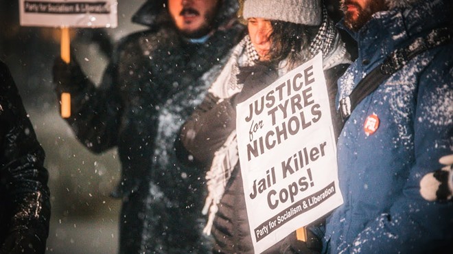 Detroiters held a vigil to honor Tyre Nichols last week.