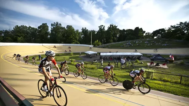 The International Velodrome at Bloomer Park.