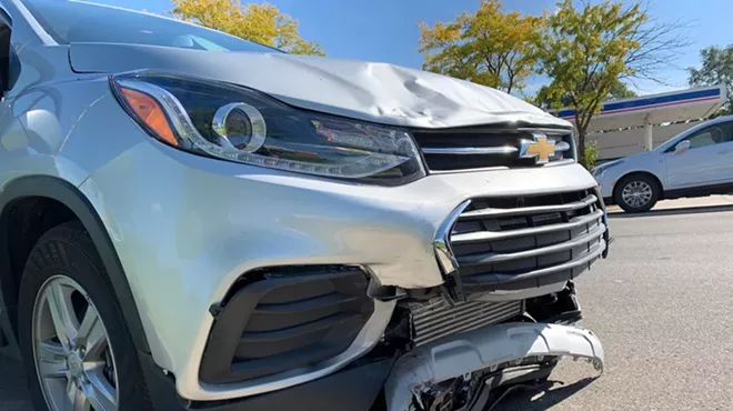 A car crash in Michigan.