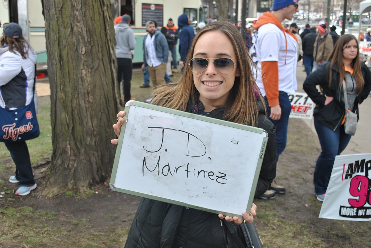 Detroit fans tell us who their Tiger is on Opening Day