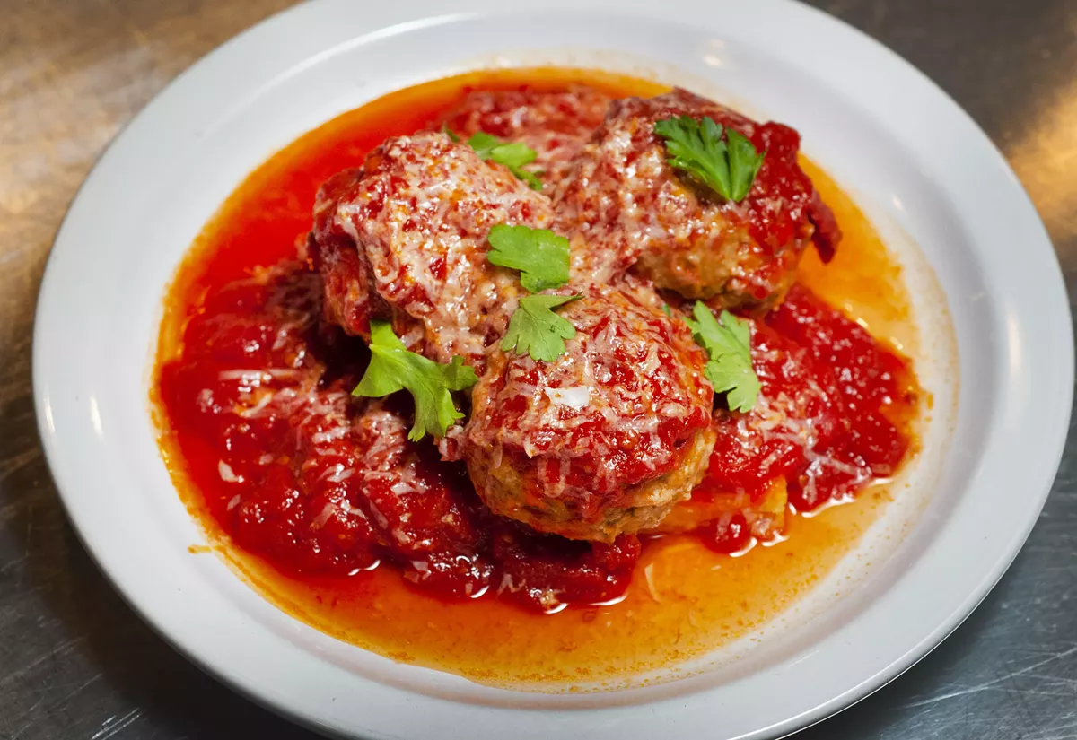 Image: Supino’s polpettes include beef, lamb, turkey, and lots of Parmesan.