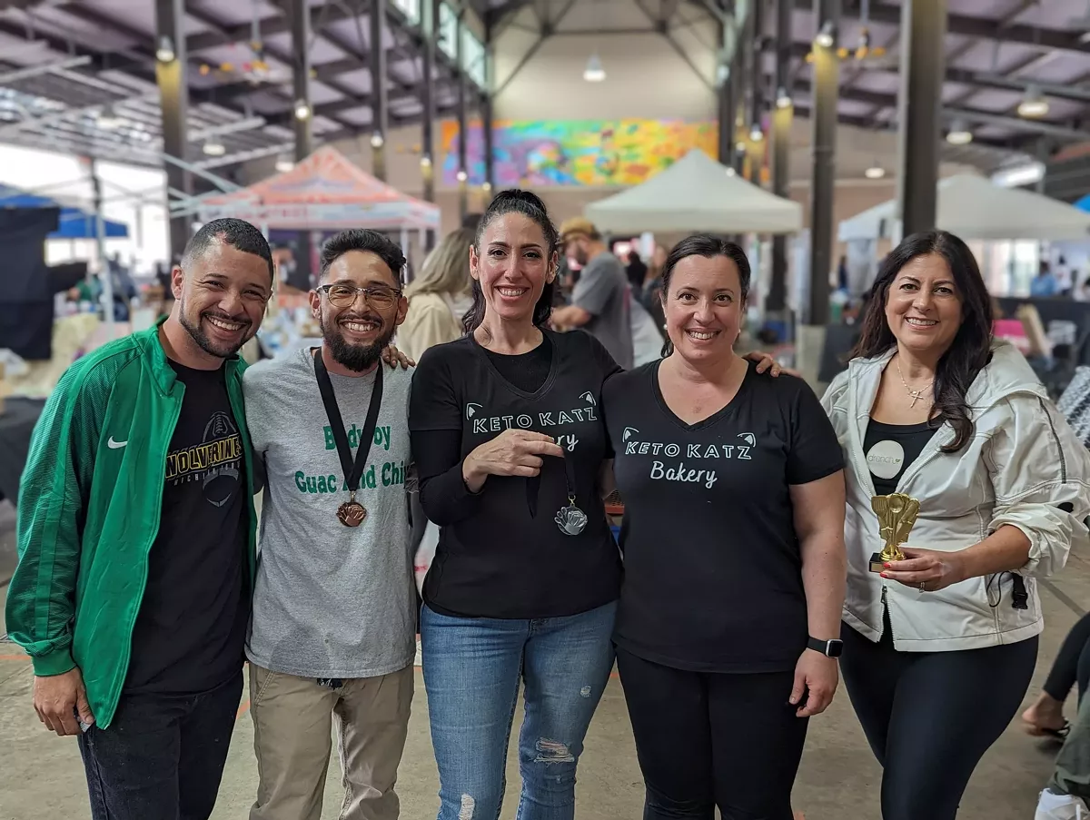 Image: Last year’s winners of Detroit Foodie Fair’s competition for “Best Foodie Find.”