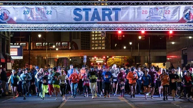 Detroit Free Press Marathon benefiting Parkinson's disease research