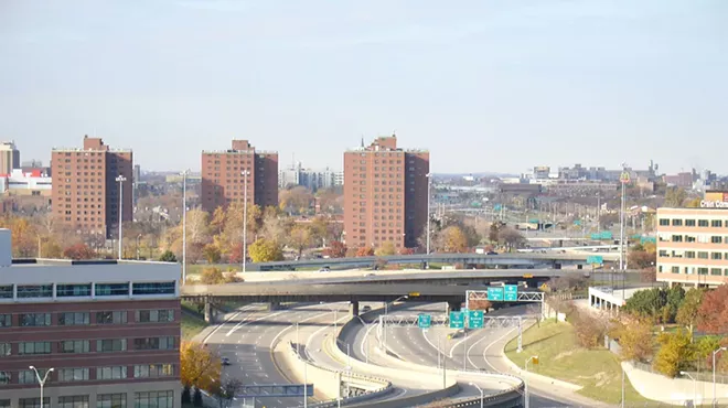 Detroit’s I-375 in 2007.