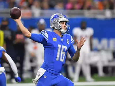 Detroit Lions quarterback Jared Goff.