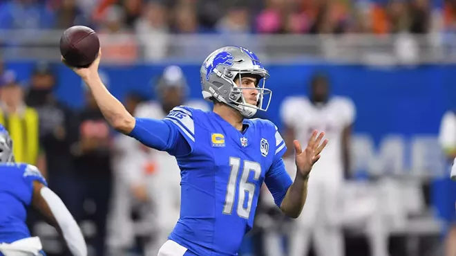 Detroit Lions quarterback Jared Goff.