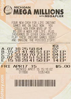 Fred Morgan's winning ticket - Michigan Lottery