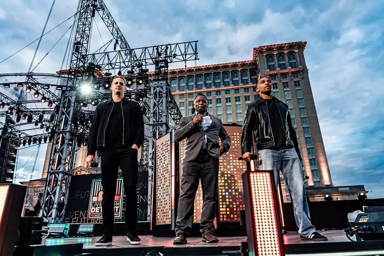 Image: Detroit music royalty unite to unveil Ford’s Michigan Central [PHOTOS]