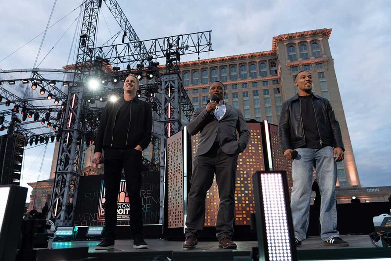 Detroit music royalty unite to unveil Ford’s Michigan Central [PHOTOS]