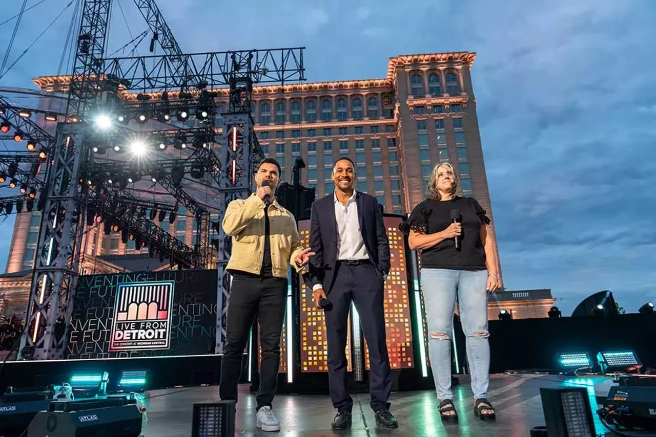 Image: Detroit music royalty unite to unveil Ford’s Michigan Central [PHOTOS]