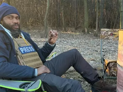 Image: Detroit native covers war in Ukraine with a big heart and unique perspective