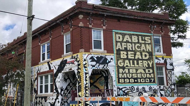 Detroit’s Dabls MBAD African Bead Museum is part of a sprawling complex across two blocks.