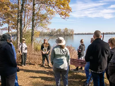 Supporters of the Humbug Marsh Unit in Gibraltar celebrated the induction of the area into the Old-Growth Forest Network.