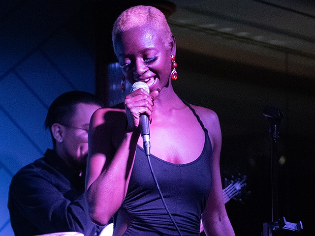 Detroit singer Dominique Mary Davis stays rooted in her element