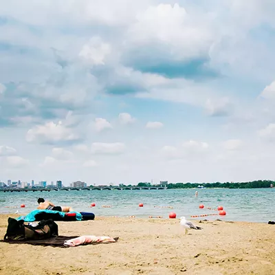 Thou shalt swim at Belle Isle. As soon as the weather heats up, Belle Isle’s beaches are packed, whether people are actually swimming, having a barbecue on the beach, or just soaking up the sun. Many people do swim in the Detroit River at Belle Isle, but many others think it’s gross and never do. Either way, Belle Isle is a big part of summer in Detroit. 