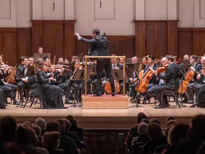 Everybody in the 313, put your motherfucking hands up and follow me — not to an Eminem concert, but to the Detroit Symphony Orchestra.